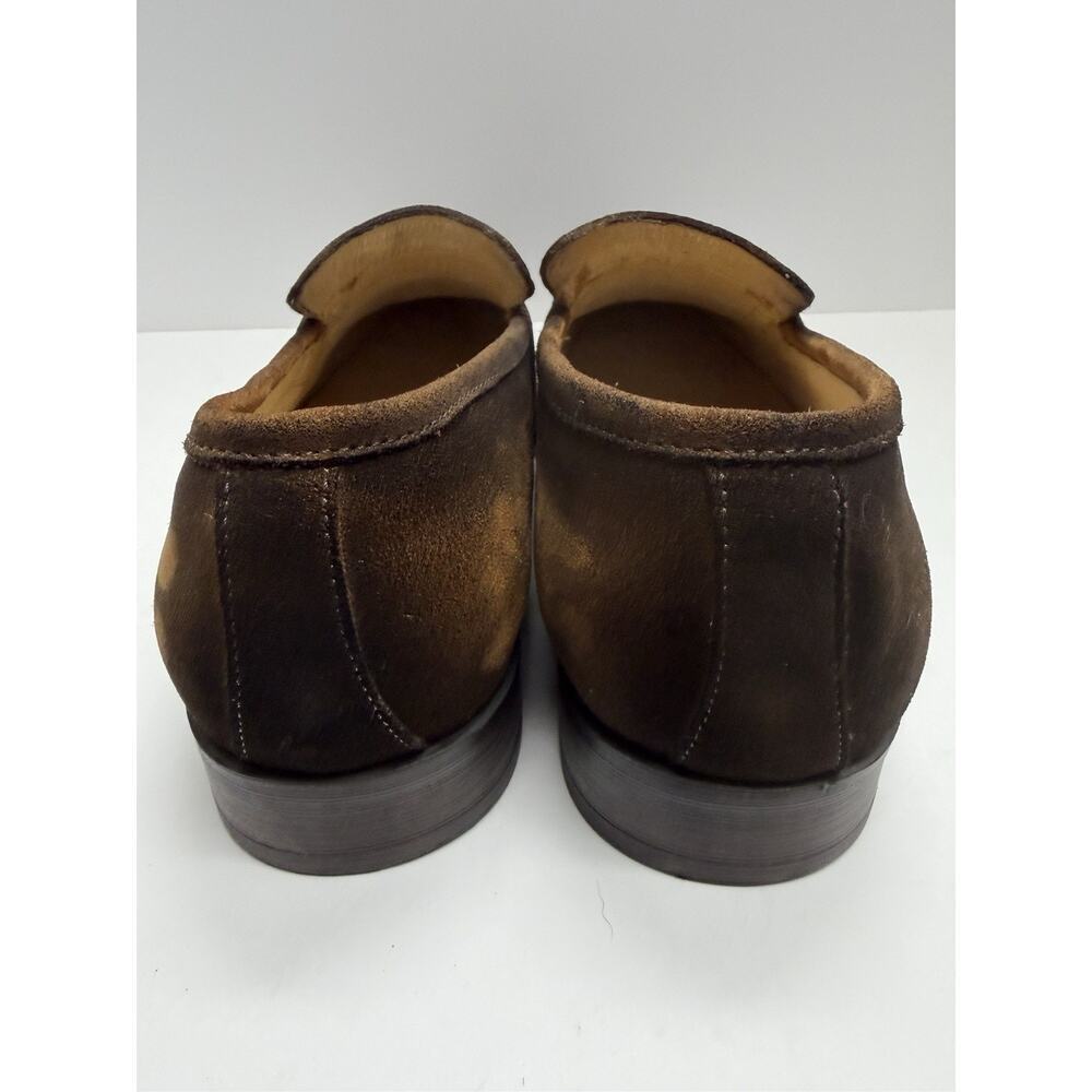 Maison Forte Men’s Slip On Ombré Dark Brown Loafers Pointed Toe Size 10 NWOB - Picture 4 of 12